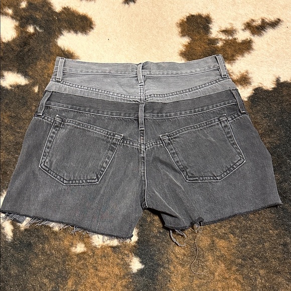 FRAME layered denim short - Picture 4 of 4
